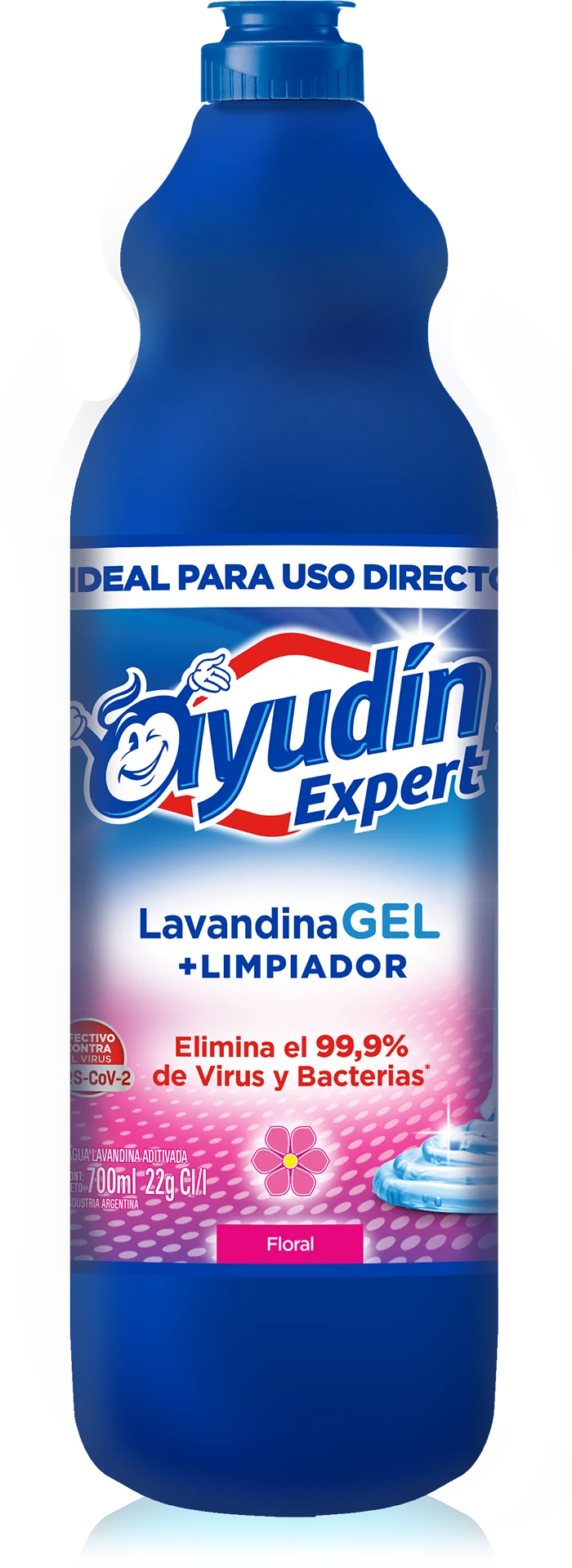 Lavandina Gel Expert CADEC Floral 700ml