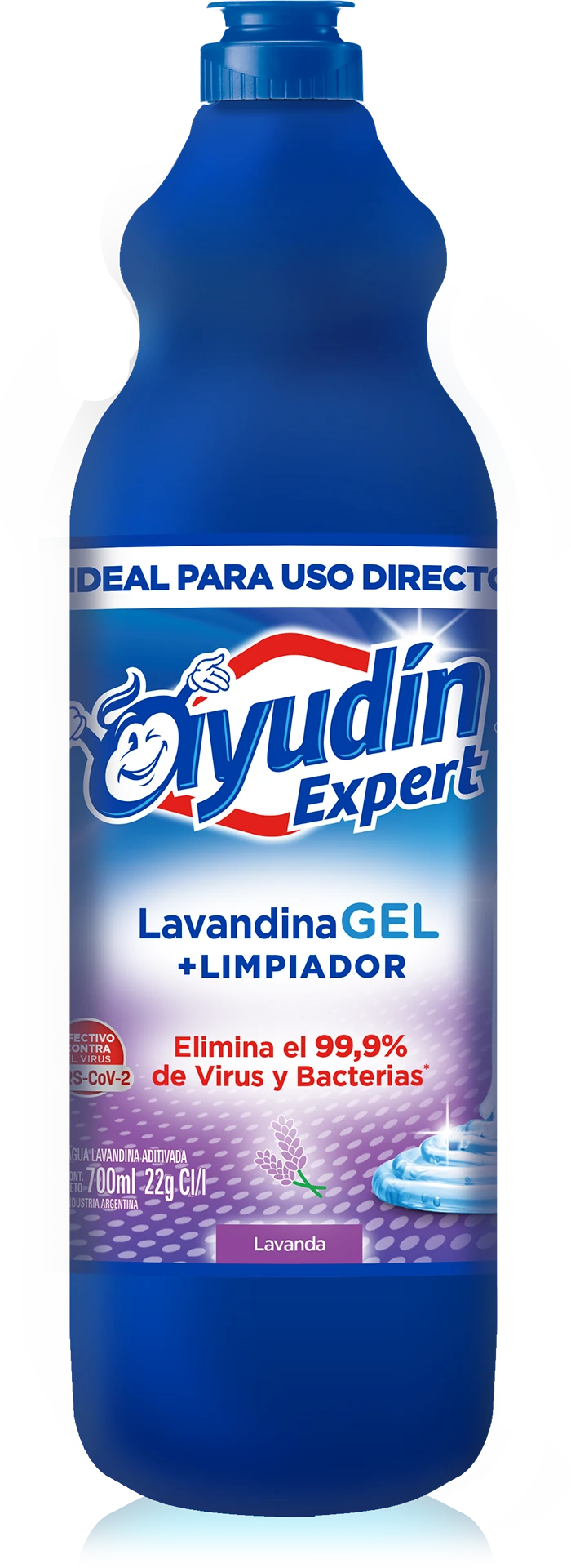 Lavandina Gel Expert CADEC Lavanda 700ml